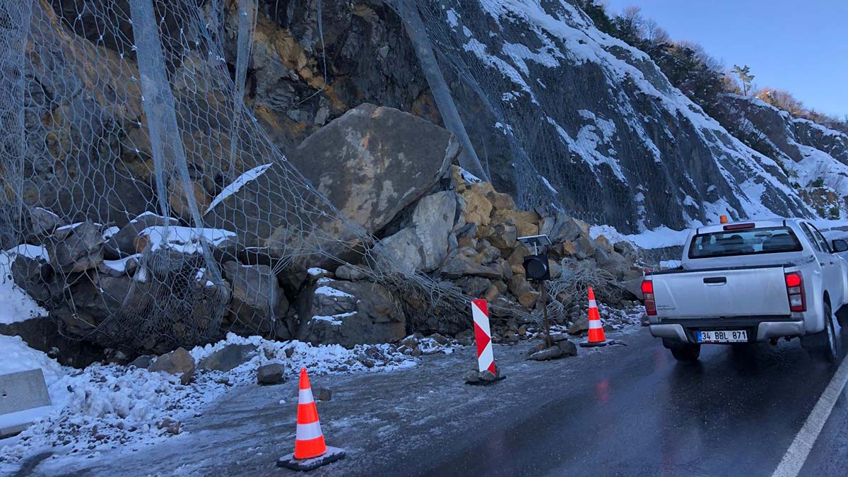 Zonguldak-İstanbul kara yolu ulaşıma açıldı