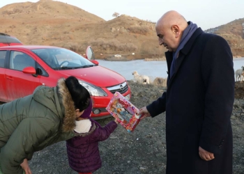 Kösrelik Göleti etrafında denetim