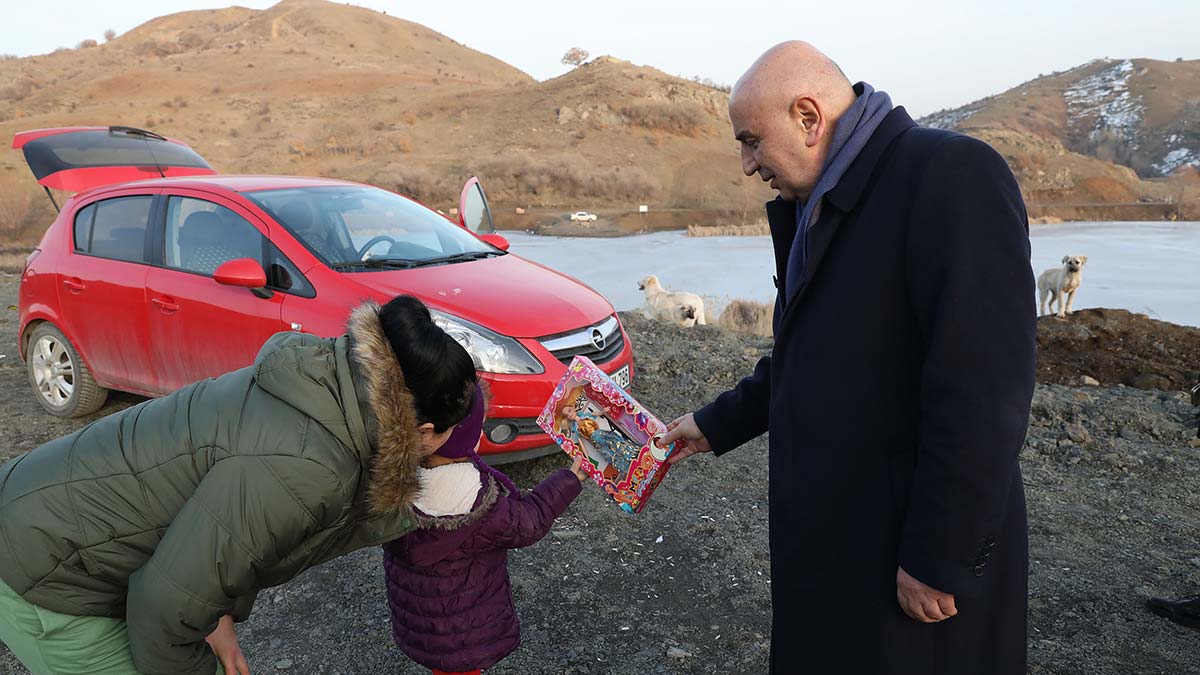 Kösrelik Göleti etrafında denetim