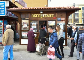 Ankara'da 421 Halk Ekmek Satış Büfesi var