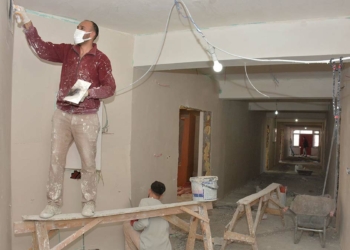Gönül Köşkü Huzurevinde yenileme çalışması