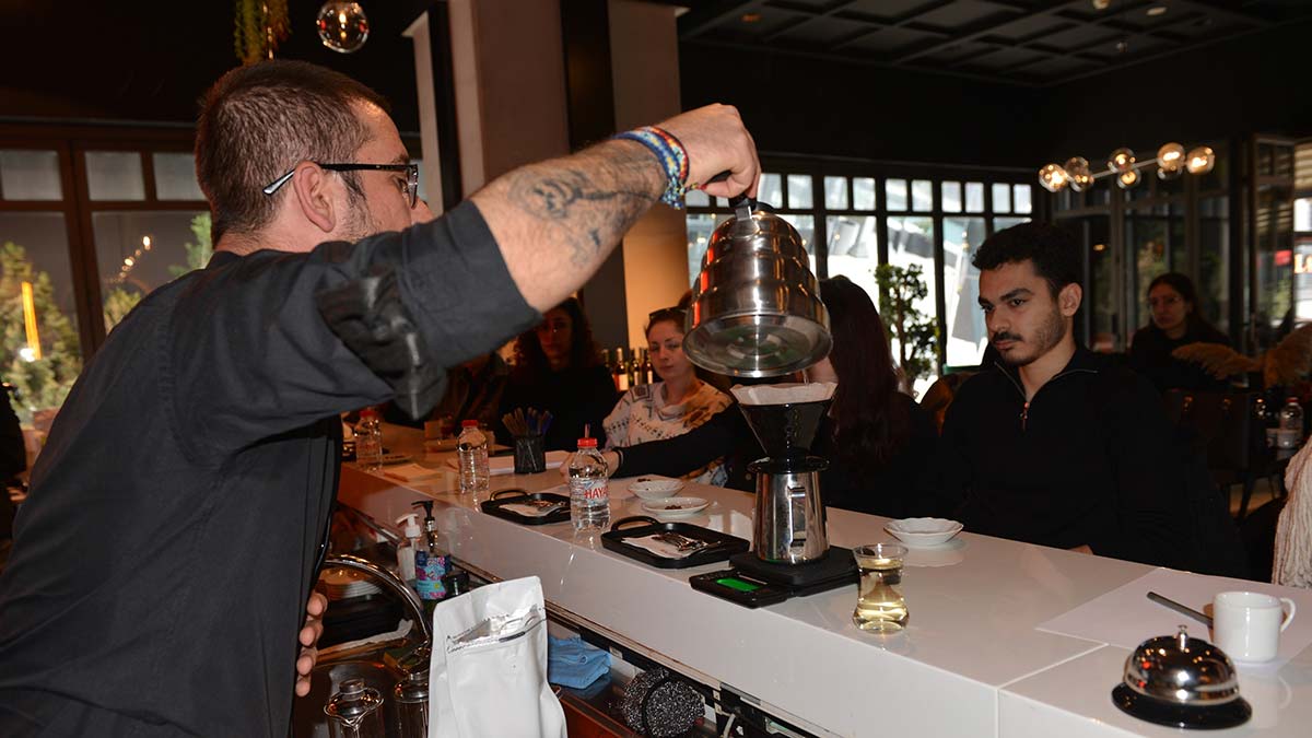 Kahvenin püf noktaları anlatıldı