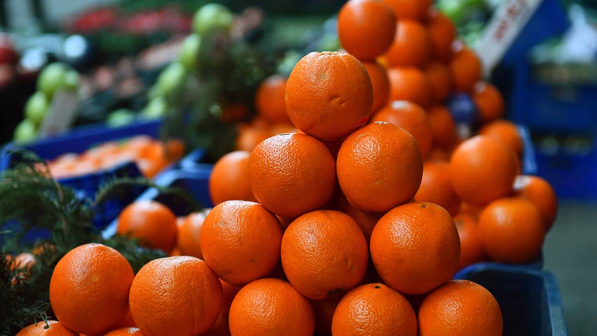 Başkentliler en çok mandalina tüketti