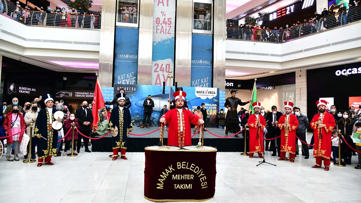 Mehter takımı Mamak turnesinde