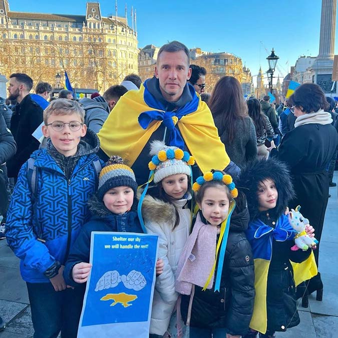 Andriy Shevchenko Rusya'ya tepki gösterdi