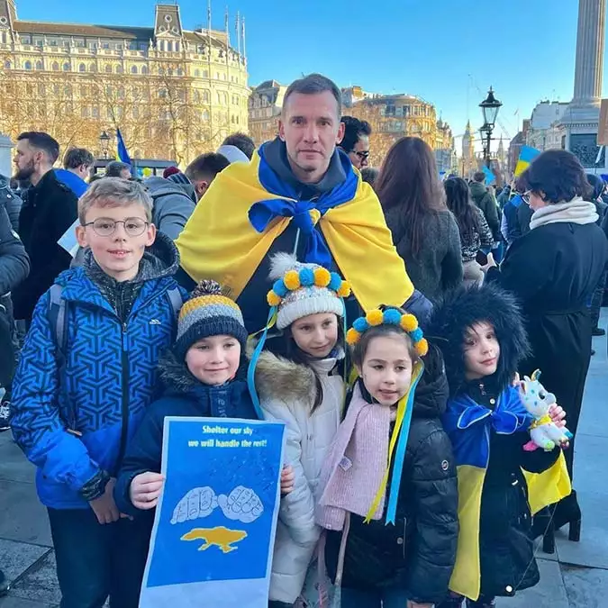 Andriy shevchenko rusya'ya tepki gösterdi