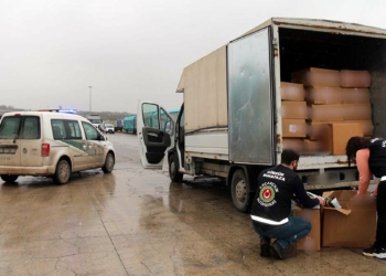 Ankara'da 2 ton 330 kilo kaçak tütün ele geçirildi