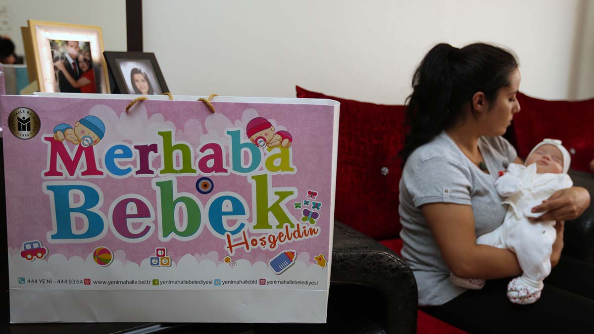 Yenimahalle'nin yeni doğanlarına hoş sürprizi