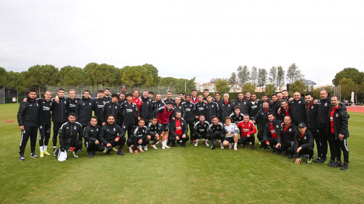 Beşiktaş Antalya'da kamp çalışmalarını tamamladı