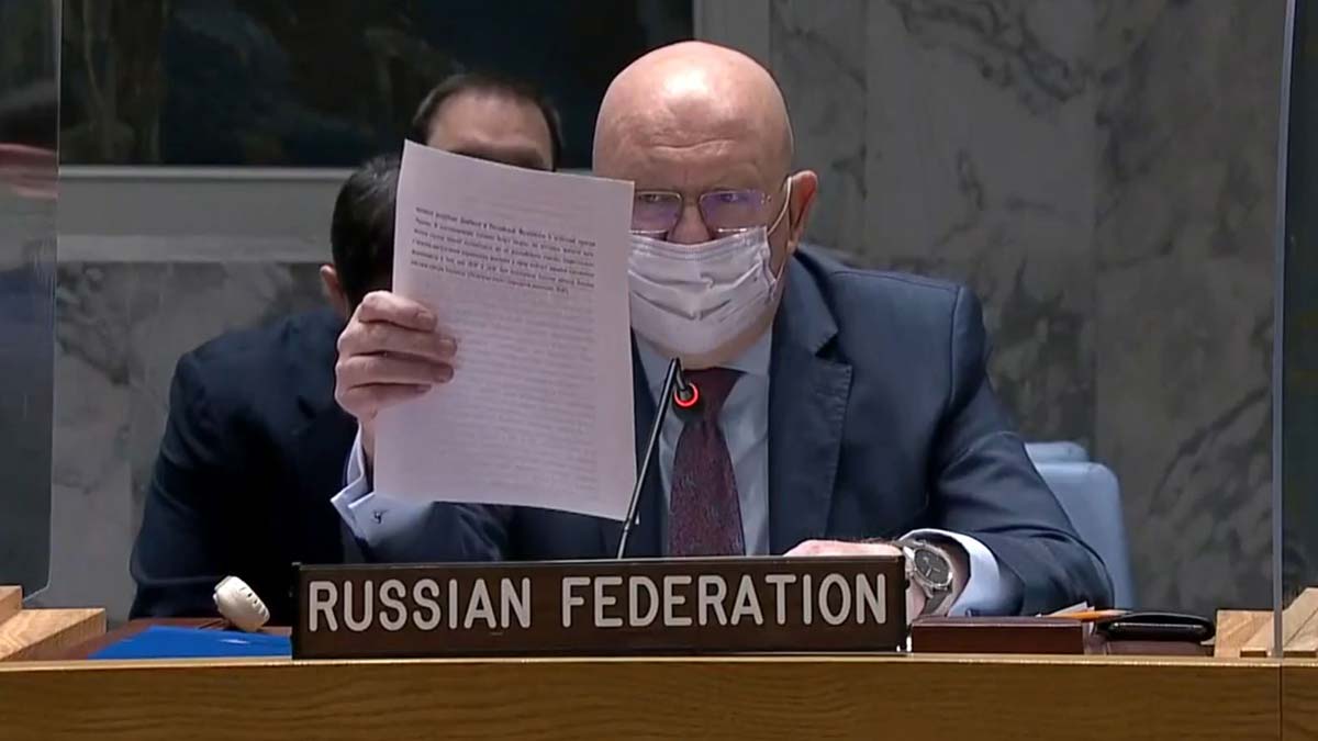 BM Güvenlik Konseyi’nde ABD-Rusya Büyükelçileri arasında Ukrayna tartışması yaşandı.