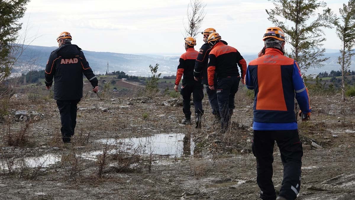 Bursa'da hava aracı düştüğü iddiası