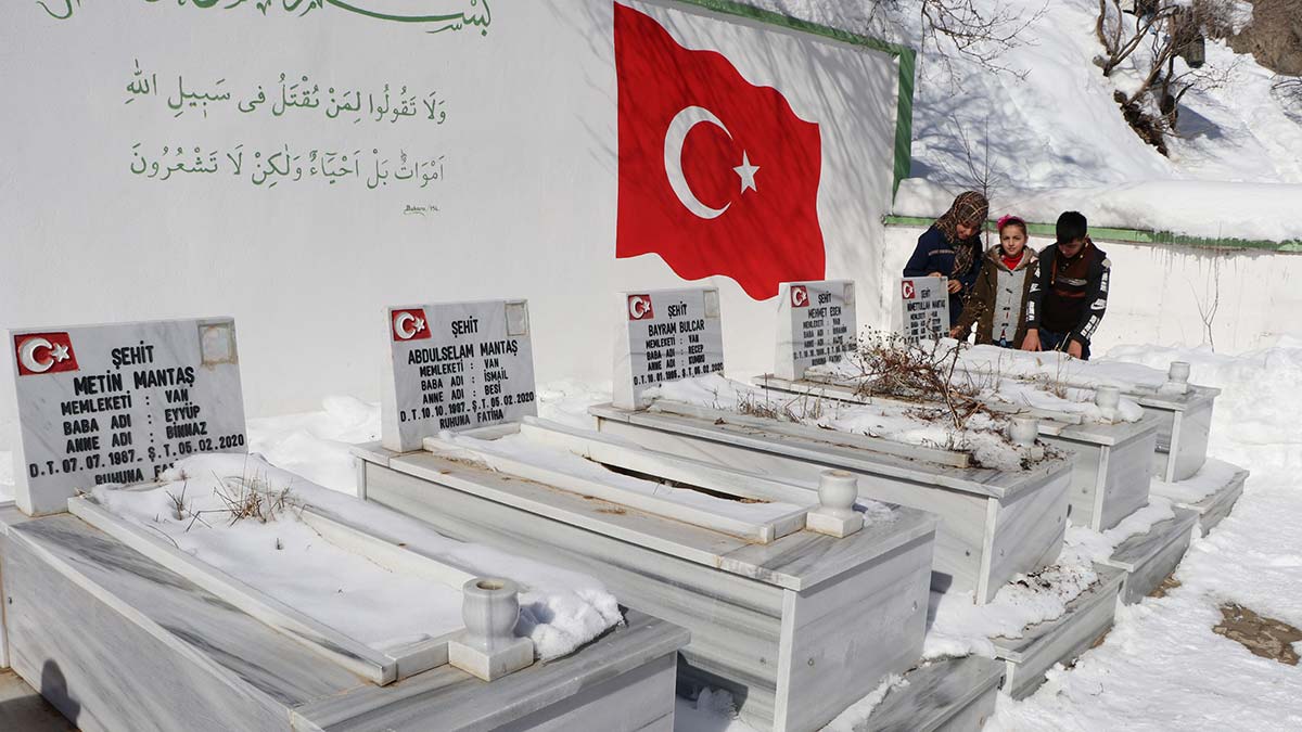 Çığ faciasında hayatını kaybeden şehitler anıldı