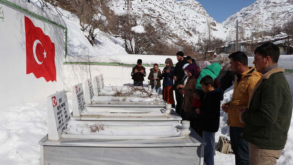 Çığ faciasında hayatını kaybeden şehitler anıldı