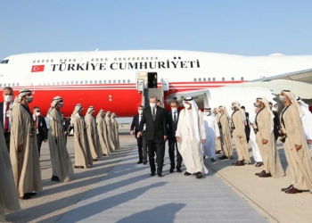Erdoğan Abu Dabi'ye gitti