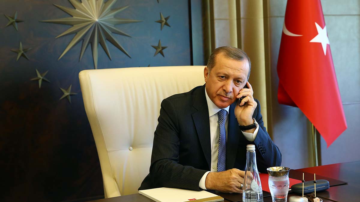 Erdoğan Jens Stoltenberg ile telefonda görüştü
