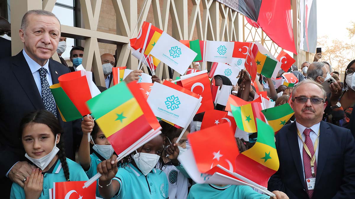 Erdoğan kançılarya binasının açılışına katıldı