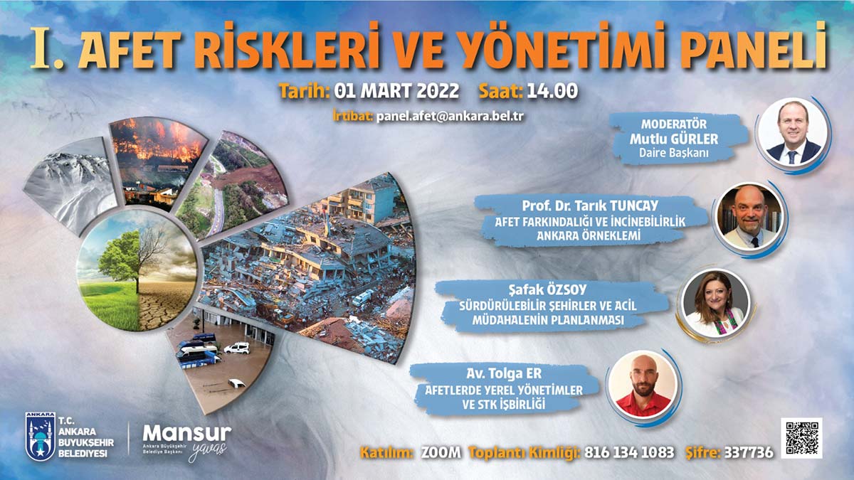Büyükşehir'den Afet Riskleri ve Yönetimi Paneli