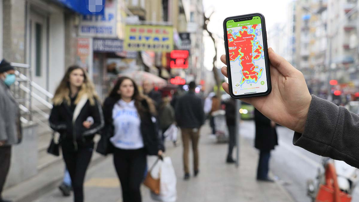 Diyarbakır haritada kırmızıya döndü