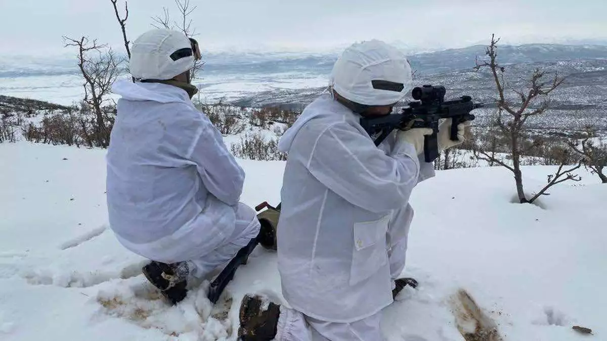 Diyarbakır'da eren kış-19 operasyonu