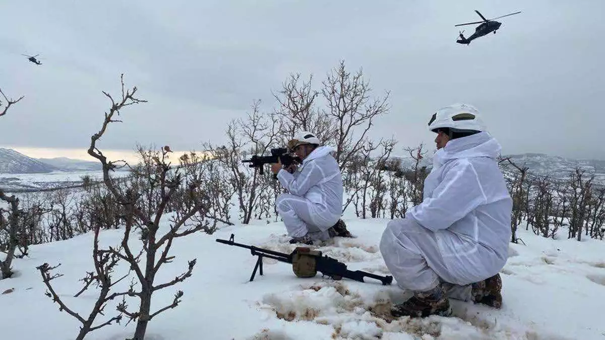 Diyarbakır'da eren kış-19 operasyonu