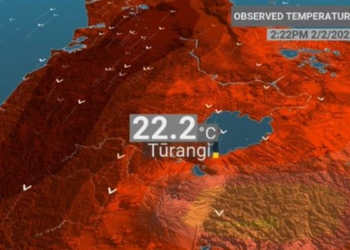 2 ayrı yarım küredeki iki ülkede hava sıcaklığı ölçüldü