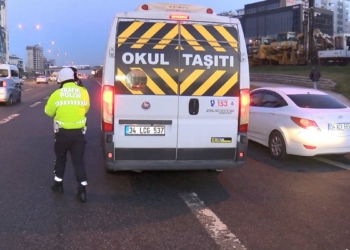 Okul servis araçlarına denetim
