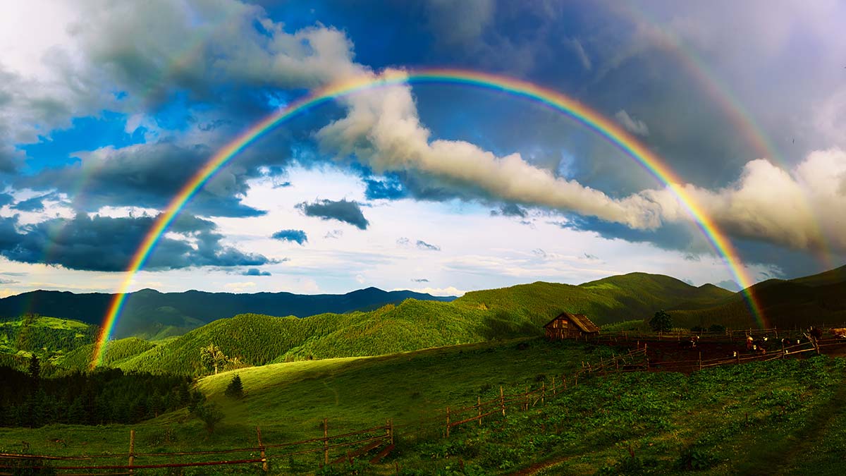 Gökkuşağının umudu olmak isterdim