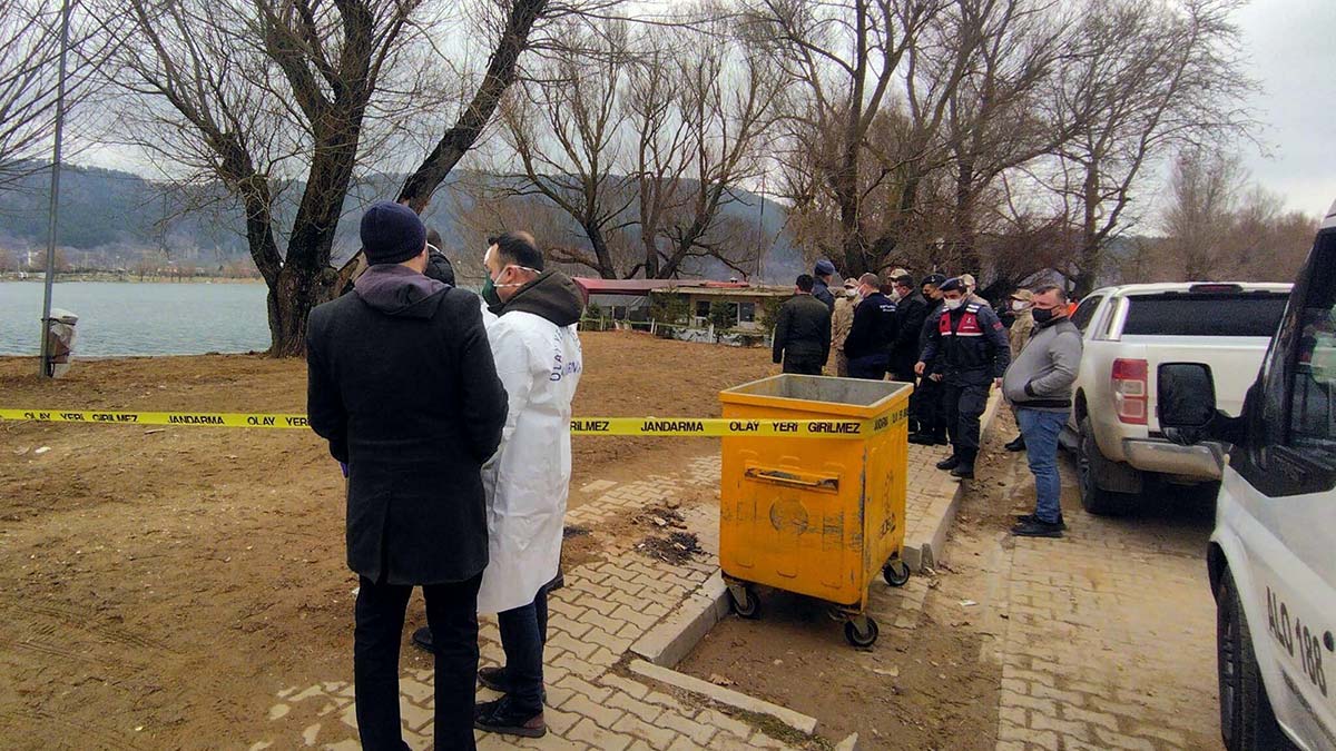 Gölde bulunan cesedin kimliği belirlendi