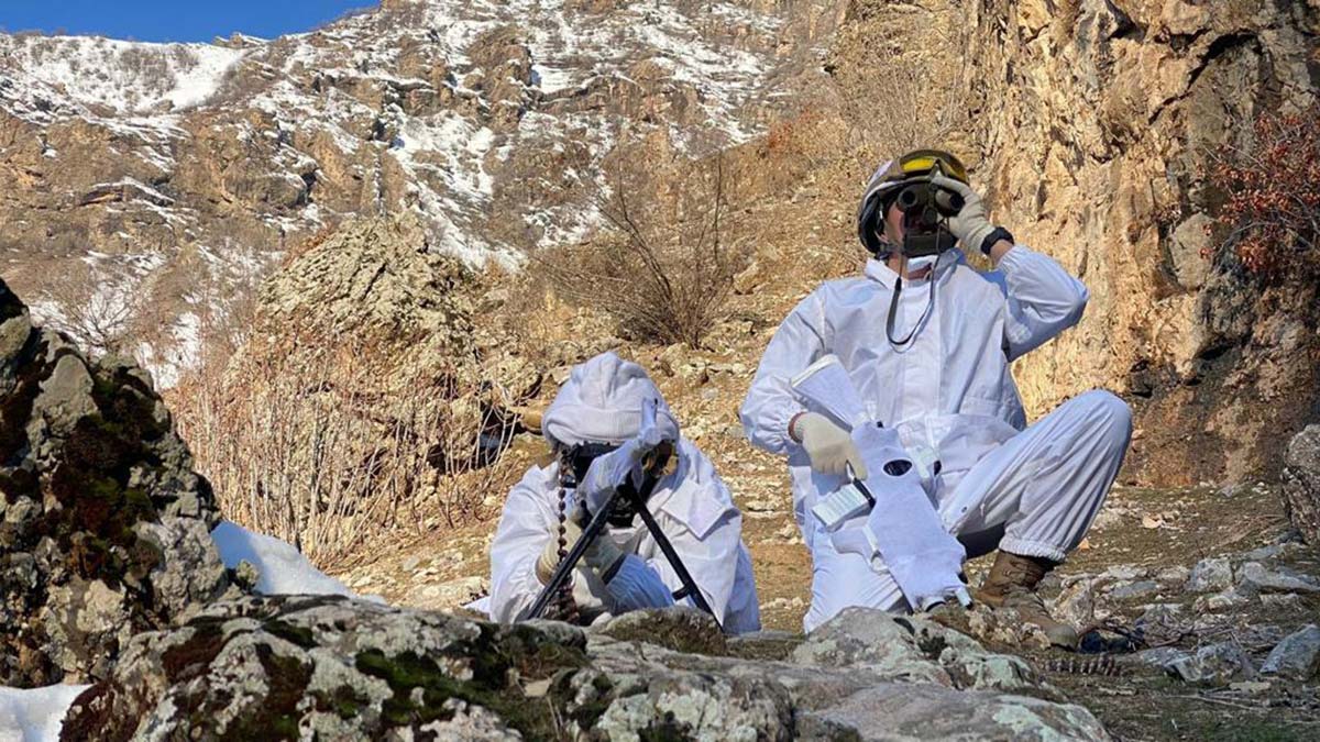 Hakkari'de Eren Kış-25 operasyonu başladı