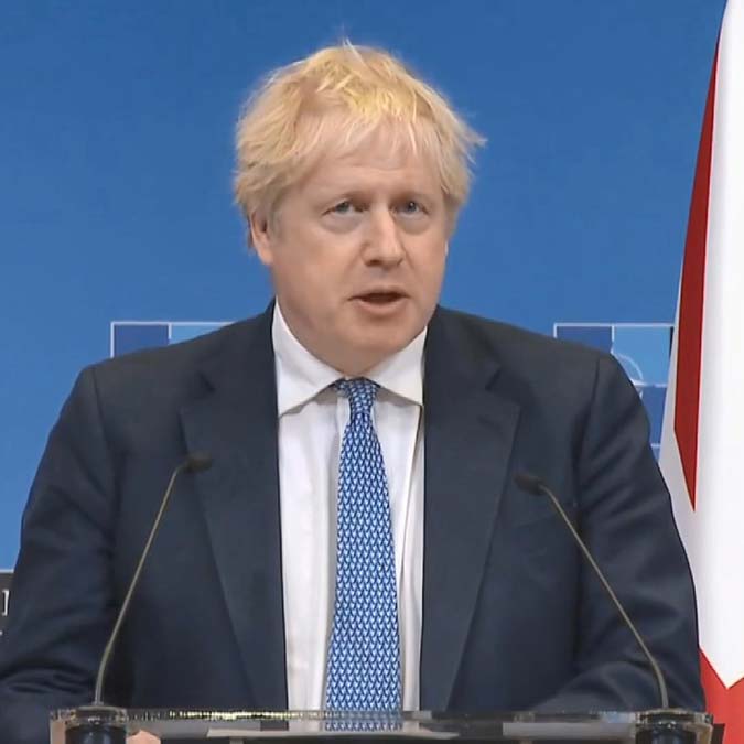 İngiltere Başbakanı Boris Johnson, "Rusya'nın askeri faaliyetleri Avrupa'nın karşılaştığı en büyük güvenlik krizi" dedi.