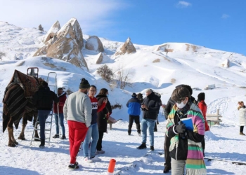 Kapadokya bölgesini 88 bin 677 kişi ziyaret etti