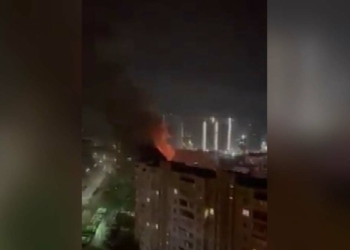 Kiev'de hava savunma sistemi saldırıyı durdurdu