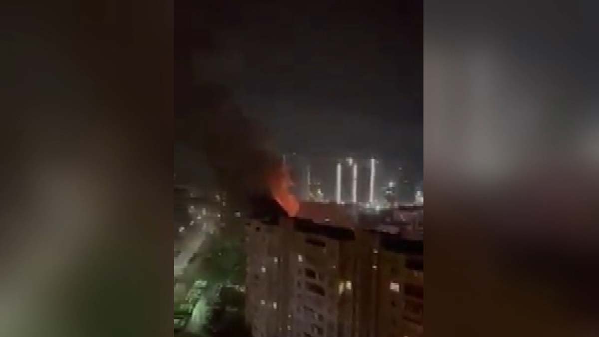 Kiev'de hava savunma sistemi saldırıyı durdurdu