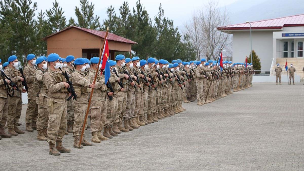 Komandolar Suriye'ye uğurlandı