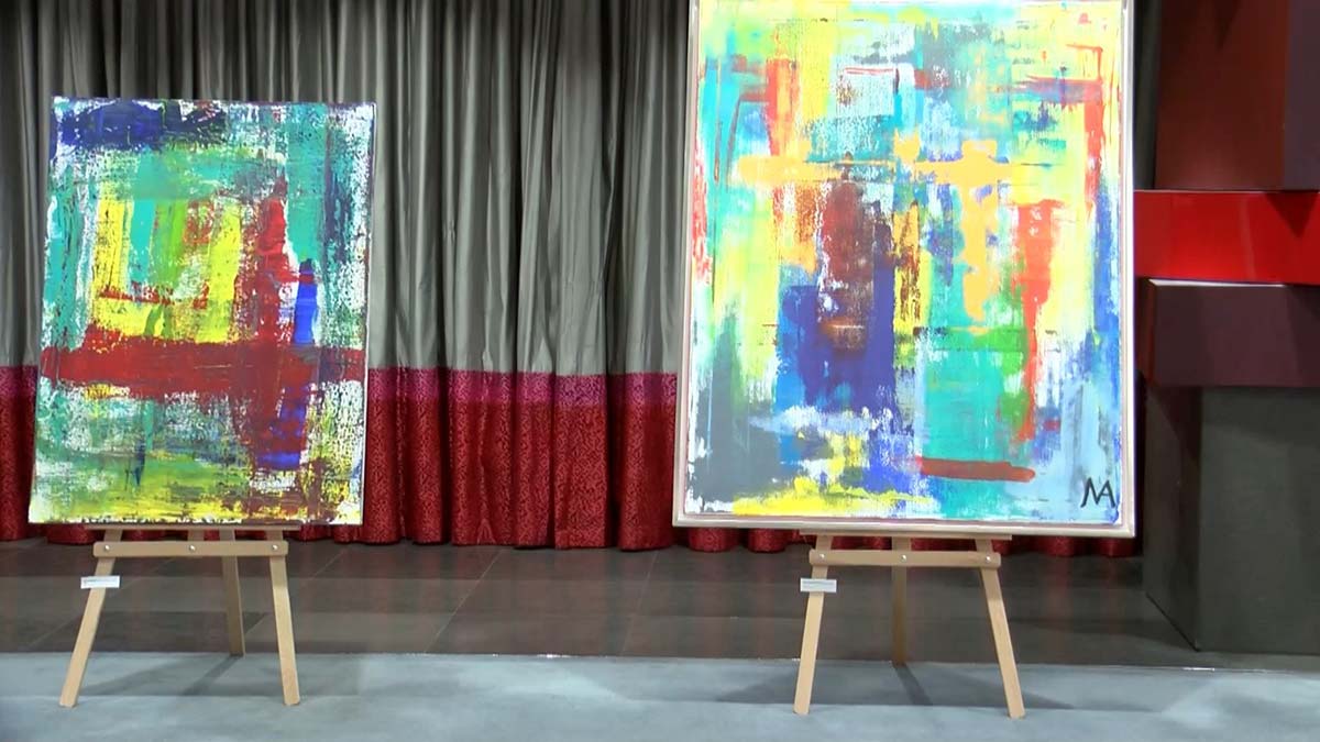 Mikail Akar'ın Colorful İstanbul sergisi açıldı