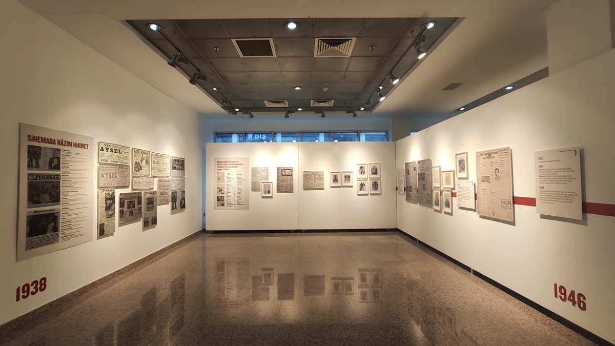 Nazım Hikmet'in bilinmeyen şiiri bu sergide