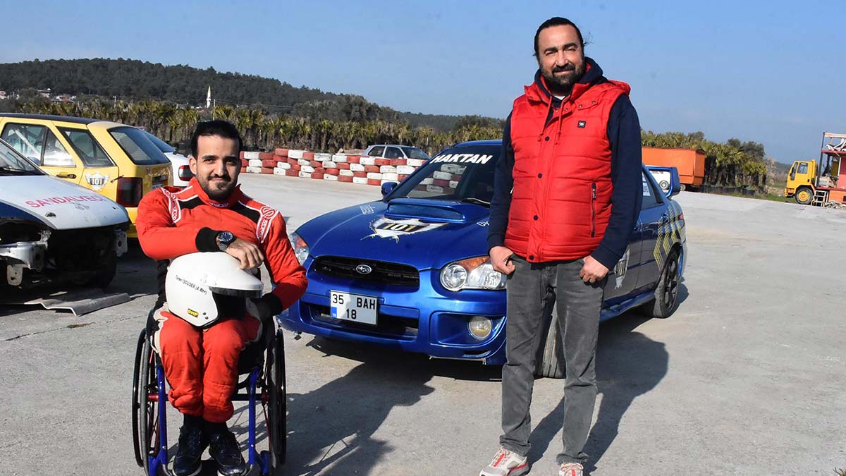 Bedensel engelli Haktan Özünver rallikros'a katılacak