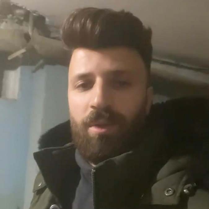 Abdullah Doğan sığınakta mahsur kaldı