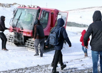 Tatil bitti kar çilesi başladı