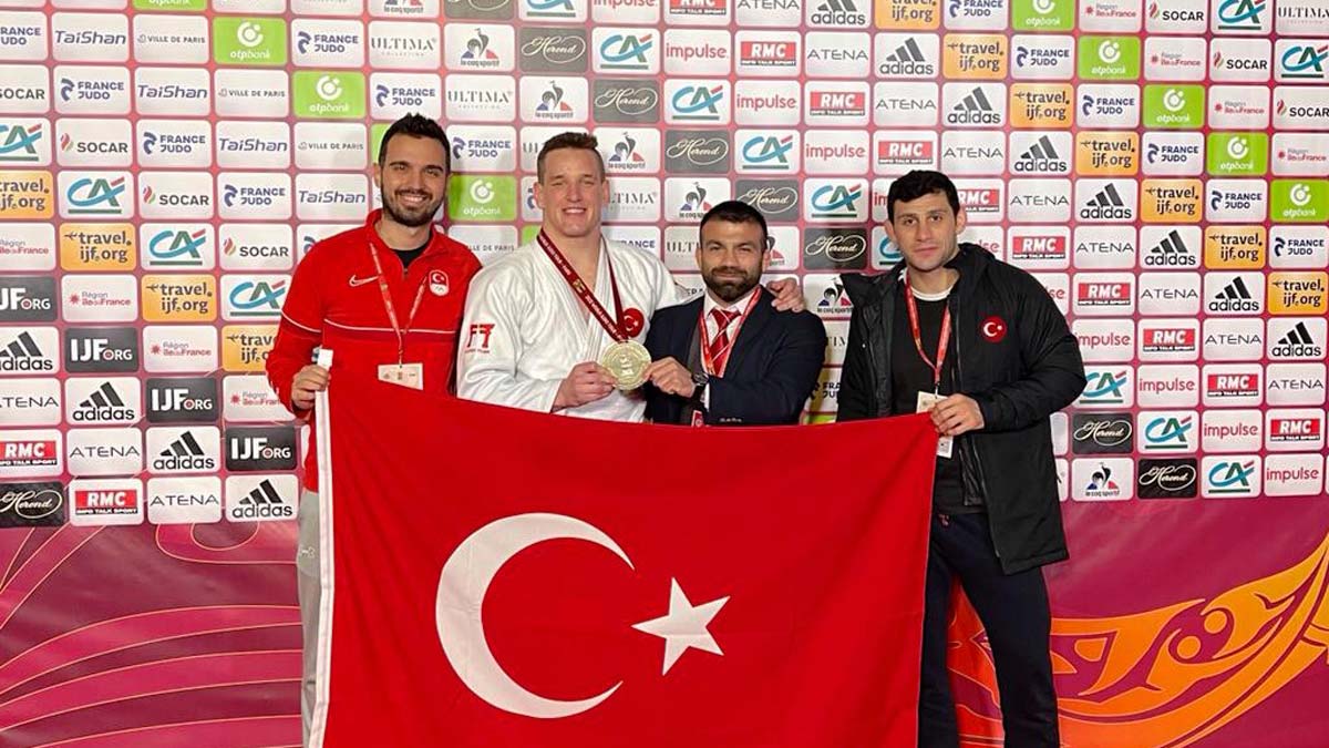 Paris Grand Slam'da Mihael Zgank bronz madalya kazandı
