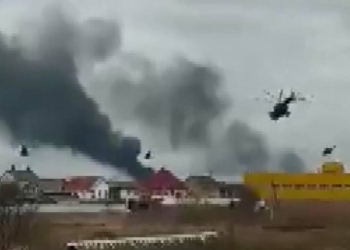 Rusya askeri helikopterleri Ukrayna semalarında