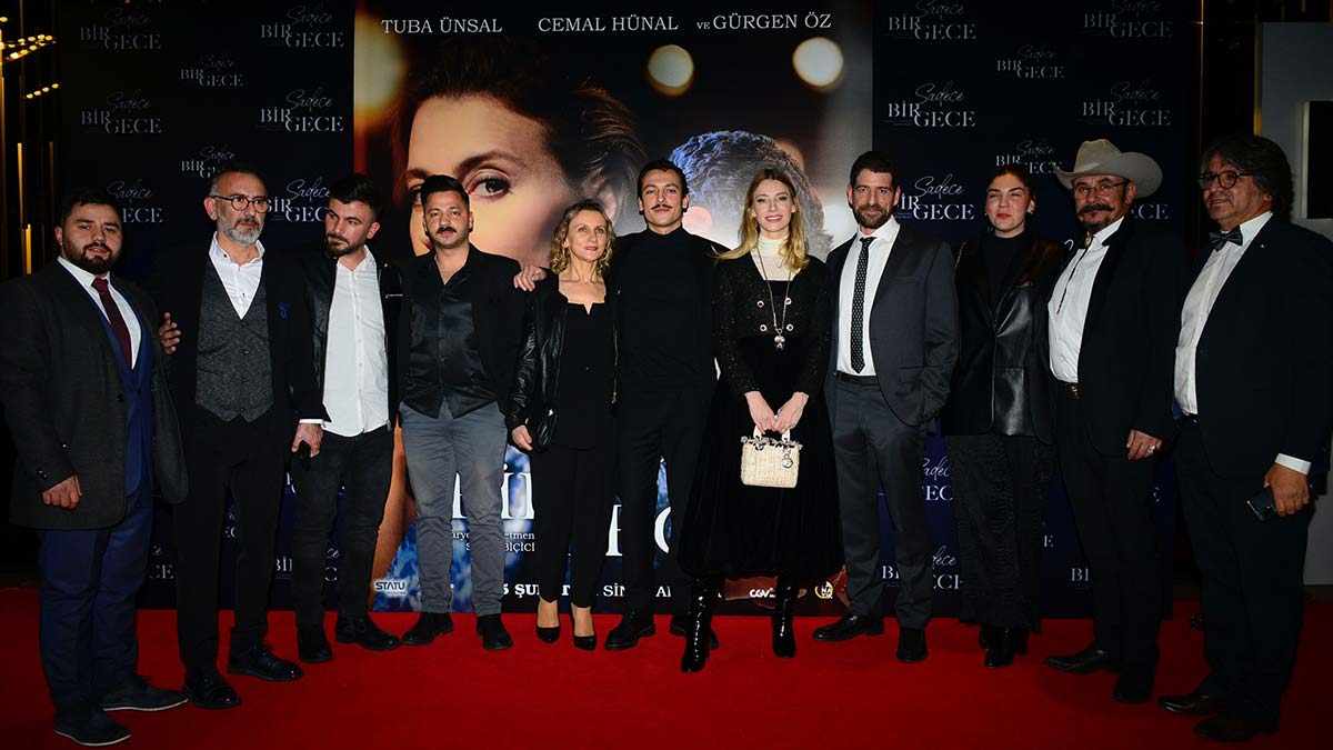 Sadece Bir Gece filminin galası yapıldı