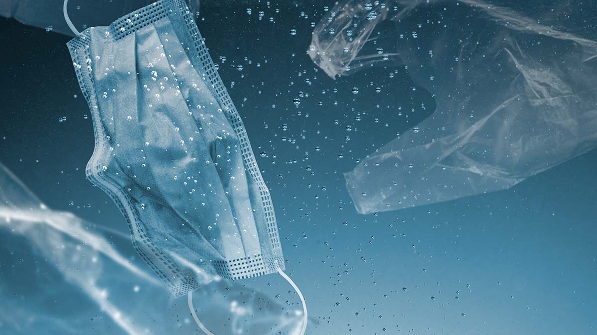 Kovid salgını on binlerce ton atığa sebep oldu