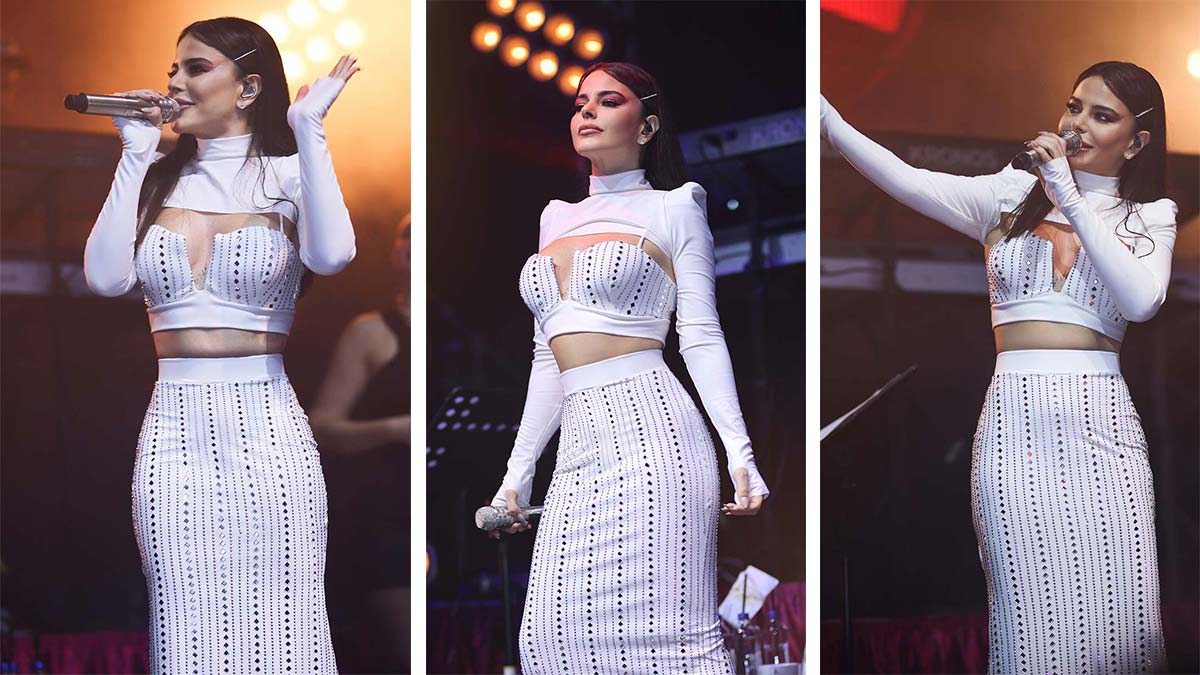 Simge "Şarkılar aşk için" konseri verdi