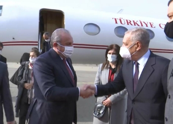 Resmi temaslarda bulunmak üzere TBMM Başkanı Mustafa Şentop Gürcistan'ın başkenti Tiflis’e geldi.
