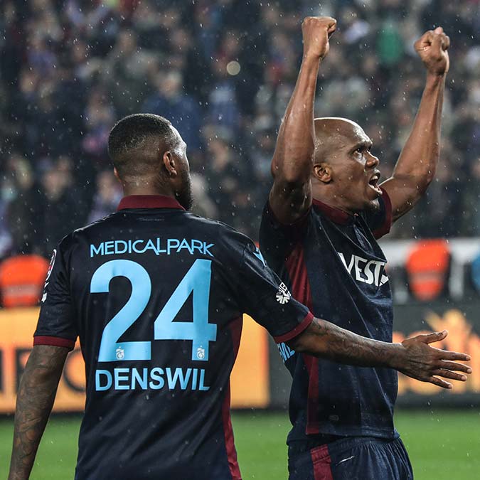 Trabzonspor yenilmezlik serisini 20 maça çıkardı