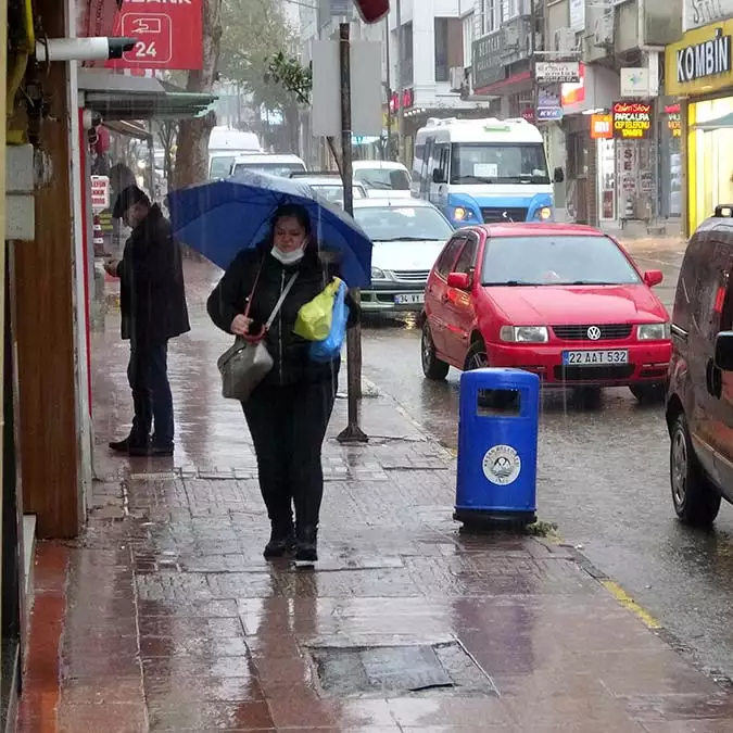 Meteoroloji trakya için kuvvetli yağış uyarısı yaptı