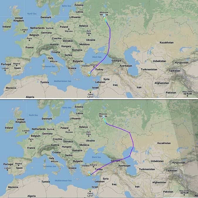 Ukrayna hava sahası kapanınca uçuşlar aksadı