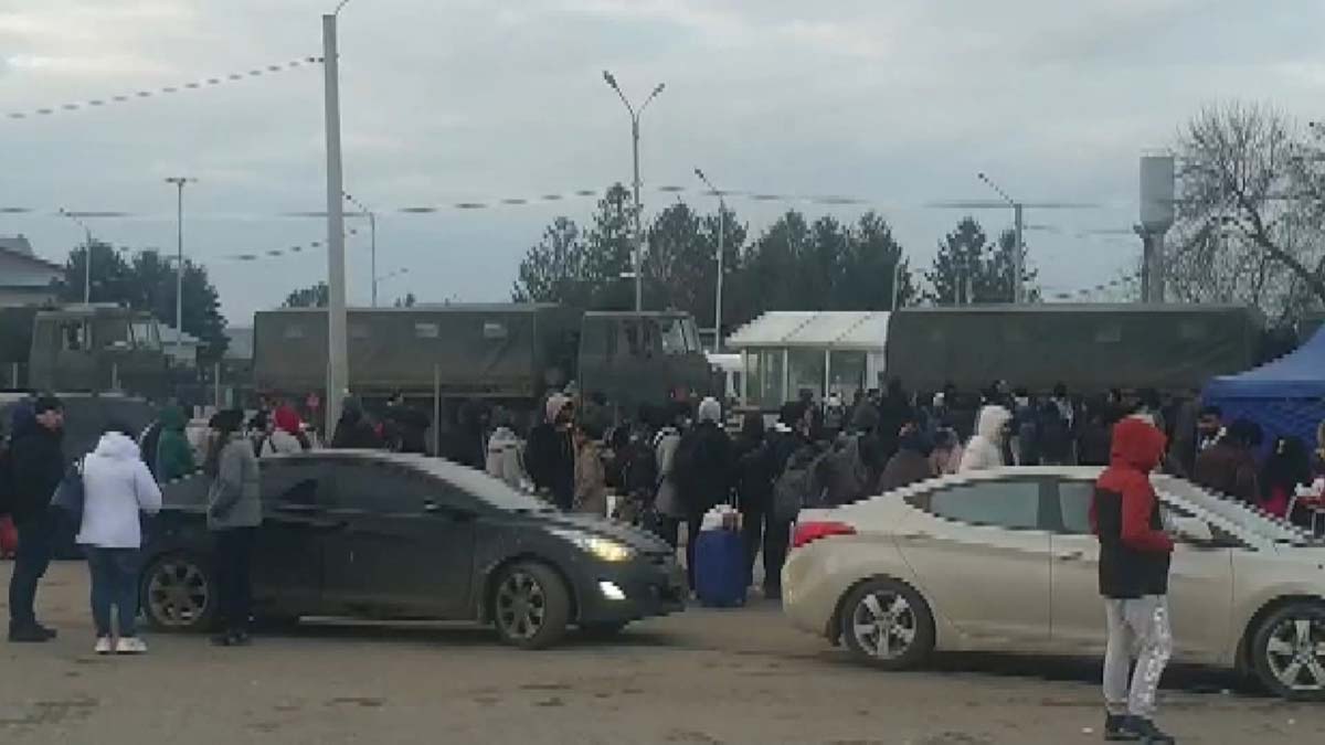 Ukrayna-Romanya sınırındaki yoğunluk