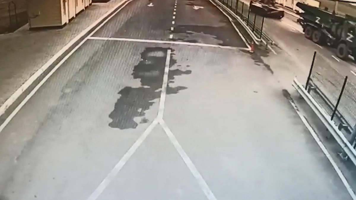 Rus ordusunun Kırım'dan girişi